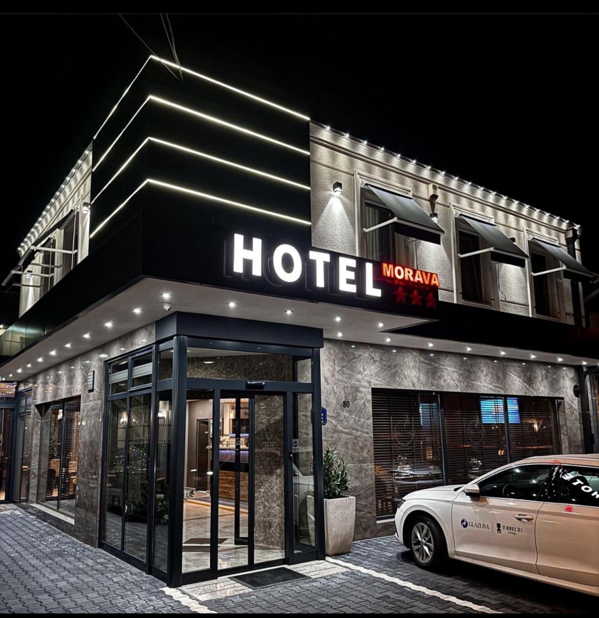 Hotel Morava - Šabac Buitenkant foto